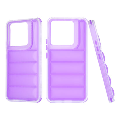 Custodia per Xiaomi Poco X6 / Note 13 Pro 5G, Techsuit, Wave Shield, Viola