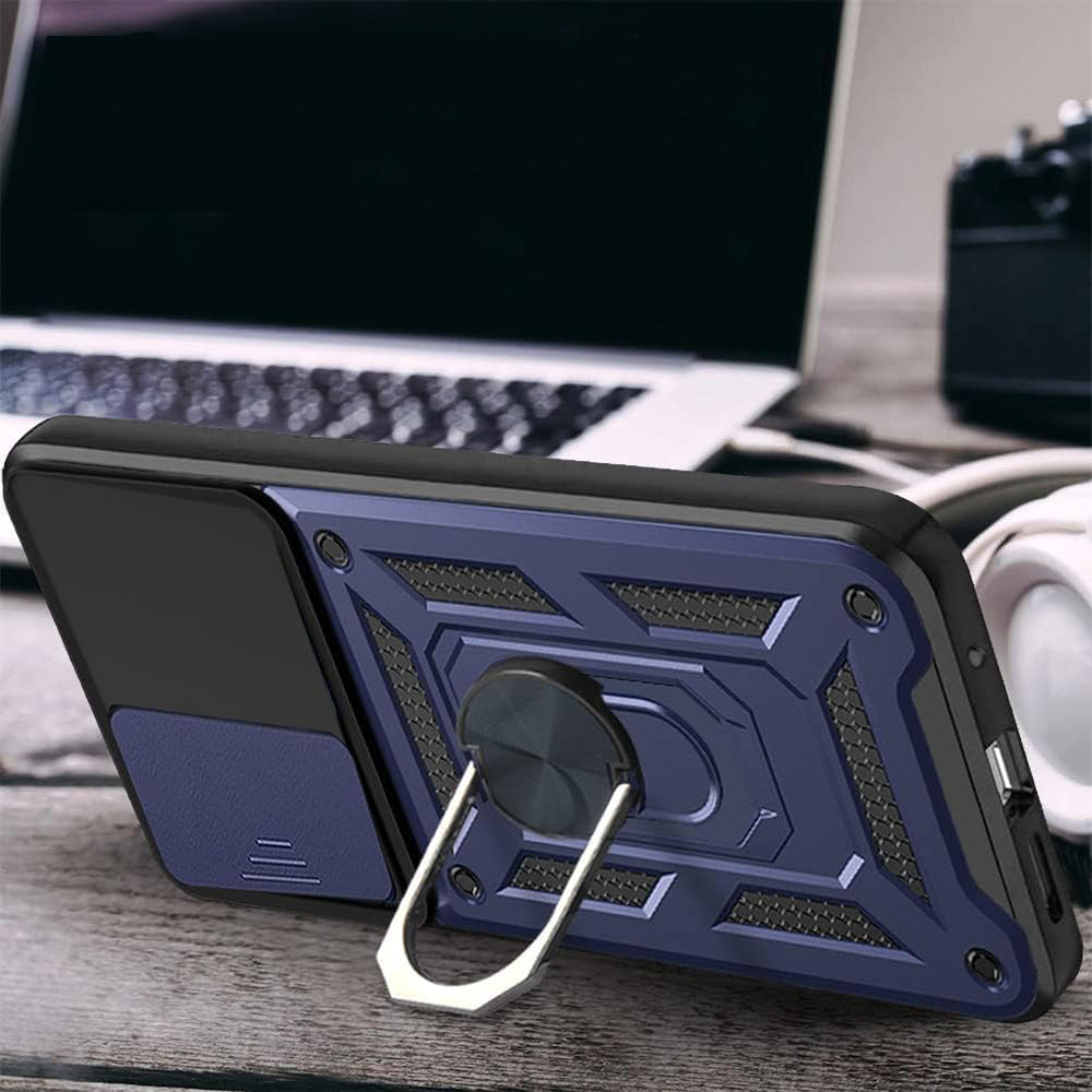 Custodia per Xiaomi Poco X6 / Redmi Note 13 Pro 5G, Techsuit, CamShield, Verde