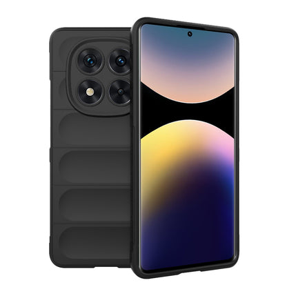 Custodia per Xiaomi Poco X7 / Note 14 Pro 5G, Techsuit, Magic Shield, Nera