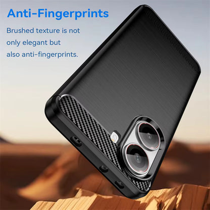 Custodia per Xiaomi Poco X7 Pro, Techsuit, Carbonio, Nera