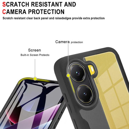 Custodia per Xiaomi Poco X7 Pro, Techsuit, ColorVerse 360, Viola