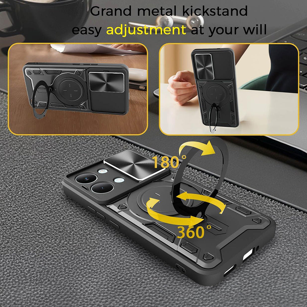 Custodia per Xiaomi Poco X8 Pro Max, Techsuit, CamGuard Pro, Blu