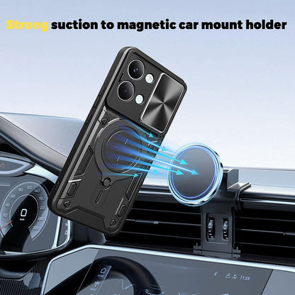 Custodia per Xiaomi Poco X8 Pro Max, Techsuit, CamGuard Pro, Blu