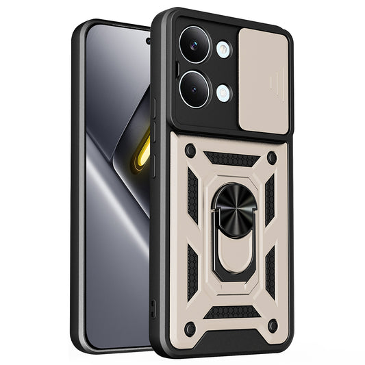 Custodia per Xiaomi Poco X8 Pro Max, Techsuit, CamShield, Dorata