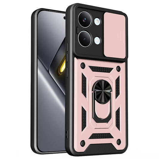 Custodia per Xiaomi Poco X8 Pro Max, Techsuit, CamShield, Rosa Dorato