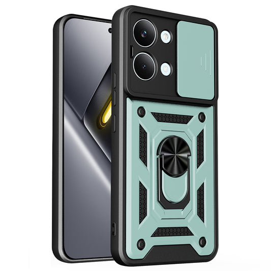 Custodia per Xiaomi Poco X8 Pro Max, Techsuit, CamShield, Verde