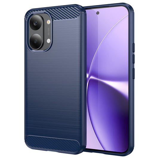Custodia per Xiaomi Poco X8 Pro Max, Techsuit, Carbonio, Blu