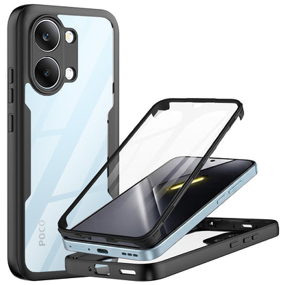 Custodia per Xiaomi Poco X8 Pro Max, Techsuit, ColorVerse 360, Nera