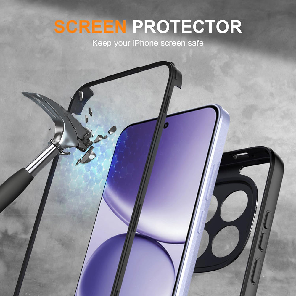 Custodia per Xiaomi Poco X8 Pro Max, Techsuit, ColorVerse 360, Nera