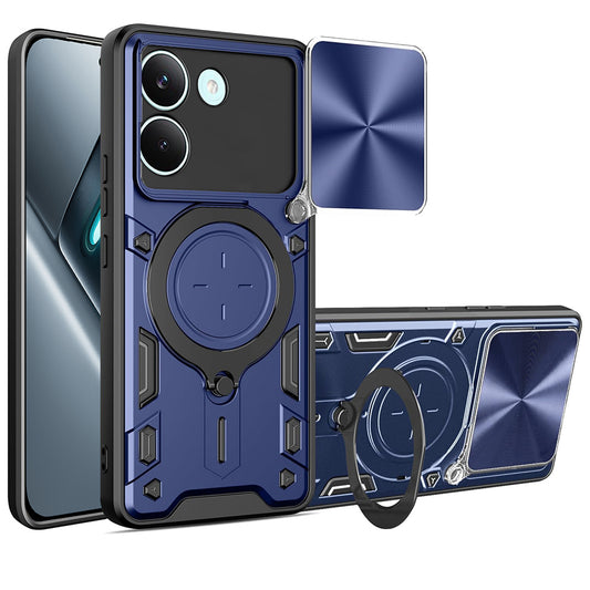 Custodia per Xiaomi Poco X8 Pro, Techsuit, CamGuard Pro, Blu