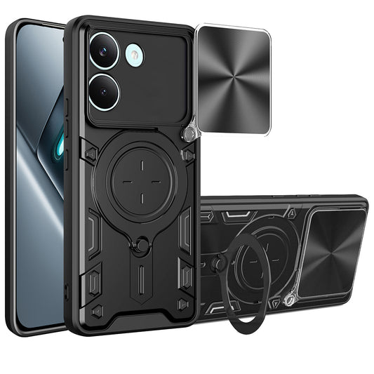 Custodia per Xiaomi Poco X8 Pro, Techsuit, CamGuard Pro, Nera