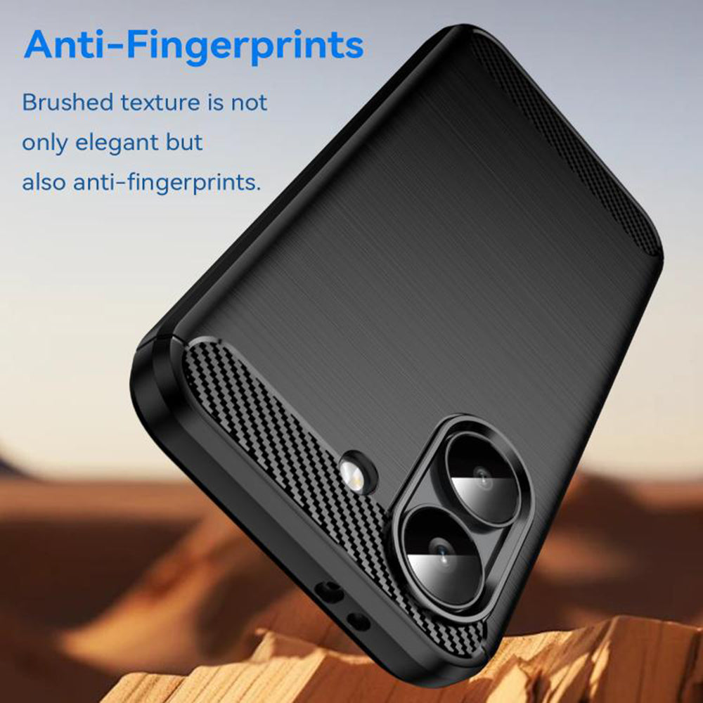 Custodia per Xiaomi Poco X8 Pro, Techsuit, Carbonio, Blu