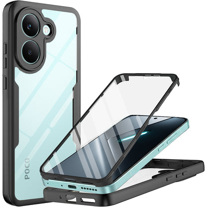 Custodia per Xiaomi Poco X8 Pro, Techsuit, ColorVerse 360, Nera