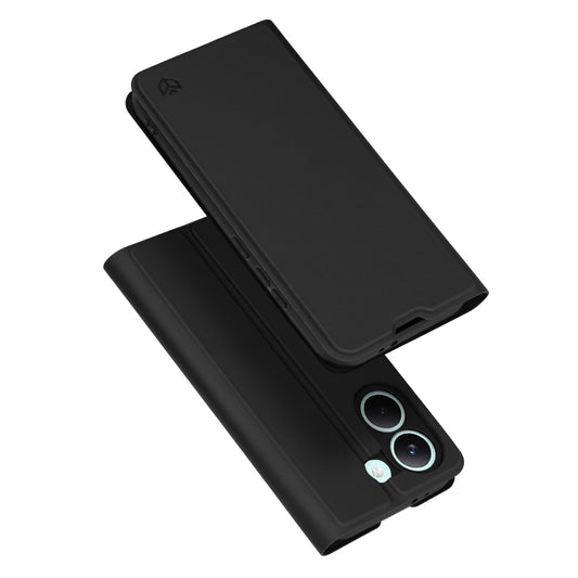 Custodia per Xiaomi Poco X8 Pro, Techsuit, Magskin Book, Nera