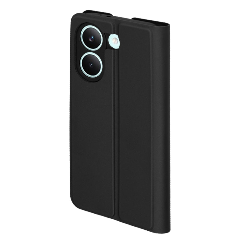 Custodia per Xiaomi Poco X8 Pro, Techsuit, Magskin Book, Nera