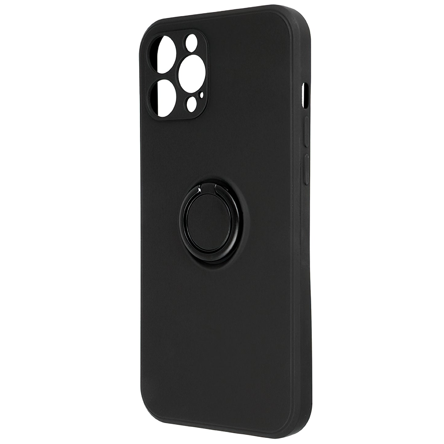 Custodia per Xiaomi Poco M6 / Redmi 13C 5G, OEM, Finger Grip, Nera