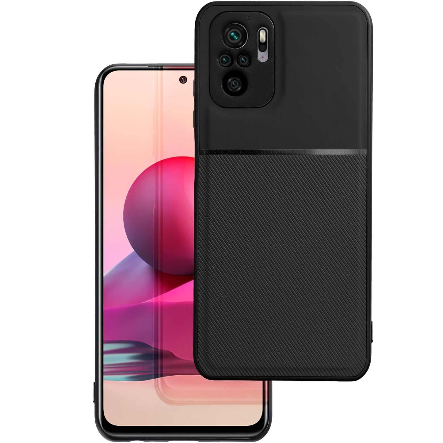 Custodia per Xiaomi Redmi Note 10 Pro Max / Note 10 Pro, OEM, Noble, Nera