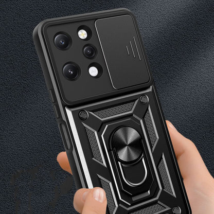 Custodia per Xiaomi Redmi 12 5G / 12, Techsuit, CamShield, Nera