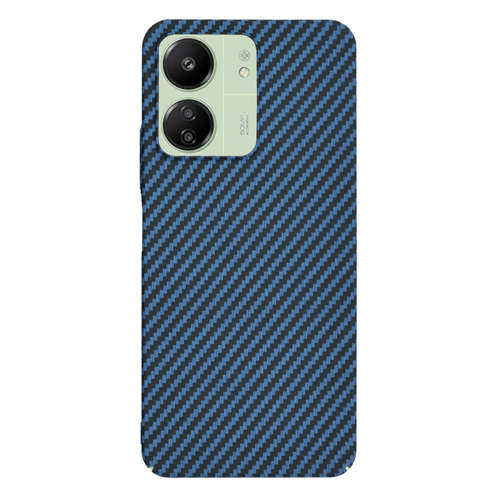 Custodia per Xiaomi Redmi 13C 5G / 13C / Poco C65, Techsuit, Carbonite FiberShell, Turchese