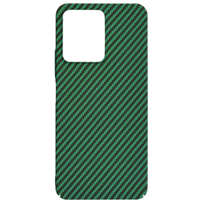 Custodia per Xiaomi Redmi 13C 5G / 13C / Poco C65, Techsuit, Carbonite FiberShell, Verde