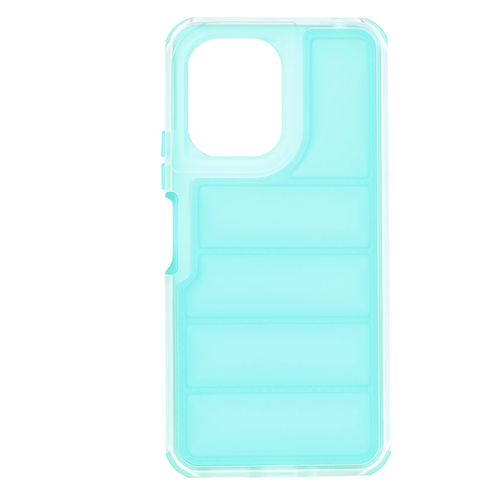 Custodia per Xiaomi Redmi 13C 5G / 13C / Poco C65, Techsuit, Wave Shield, Turchese