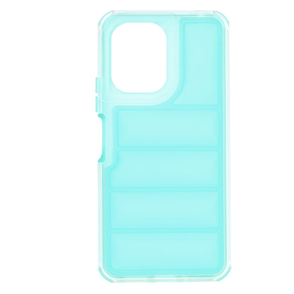 Custodia per Xiaomi Redmi 13C 5G / 13C / Poco C65, Techsuit, Wave Shield, Turchese