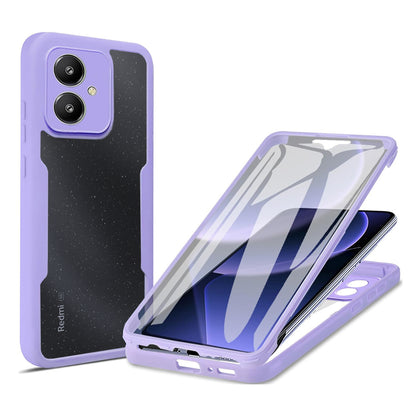 Custodia per Xiaomi Redmi 13C 5G, Techsuit, ColorVerse 360, Viola