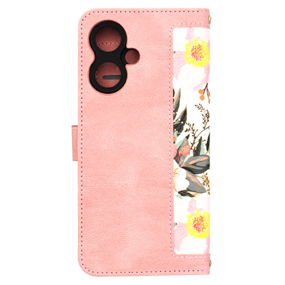 Custodia per Xiaomi Redmi 13C 5G, Techsuit, FlipCraft, Rosa