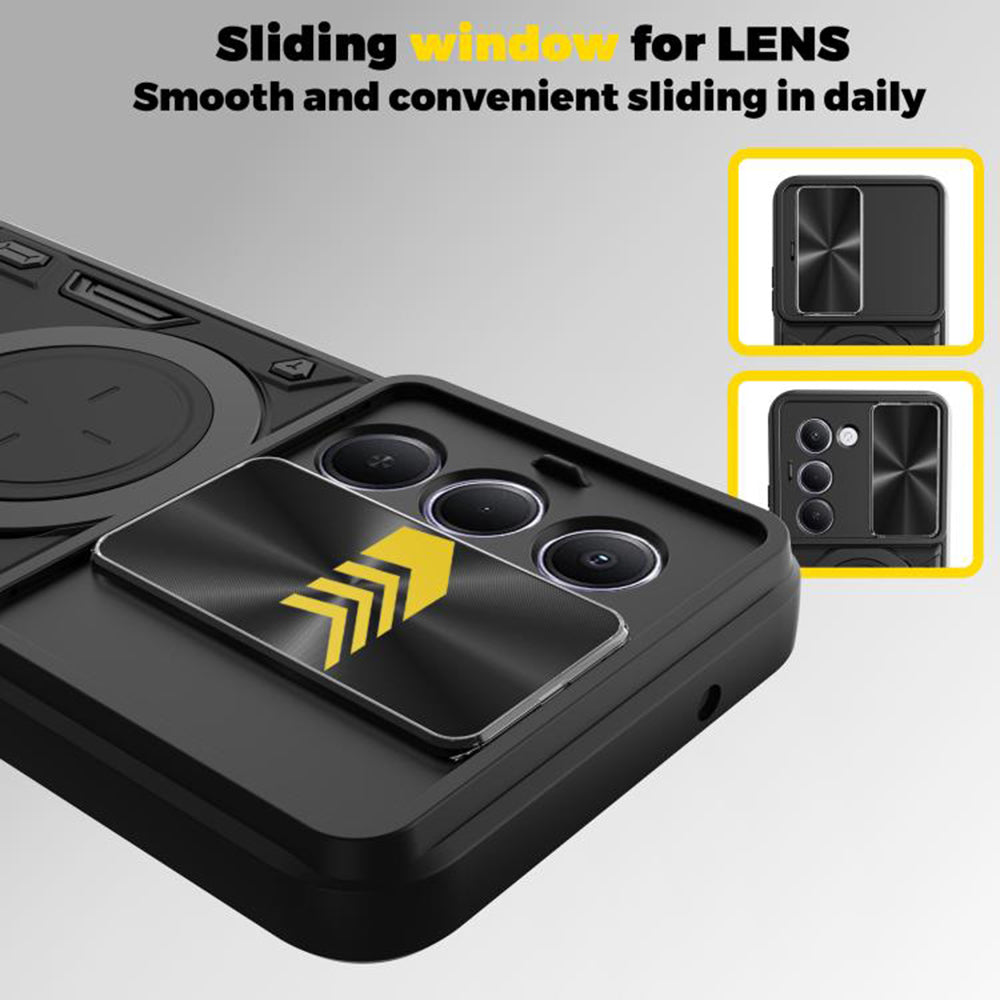 Custodia per Xiaomi Redmi 15 5G / 15 4G, Techsuit, CamGuard Pro, Blu