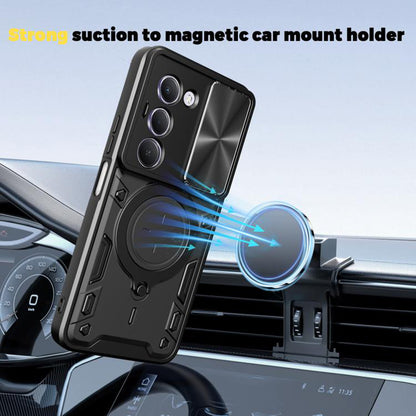 Custodia per Xiaomi Redmi 15 5G / 15 4G, Techsuit, CamGuard Pro, Nera