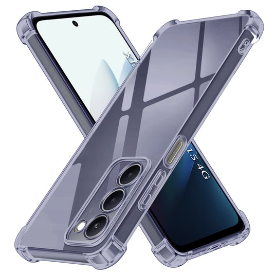 Custodia per Xiaomi Redmi 15 5G / 15 4G, Techsuit, Shockproof Clear, Fumè