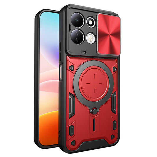 Case for Xiaomi Redmi 17 5G / 17 4G, Techsuit, CamGuard Pro, Red