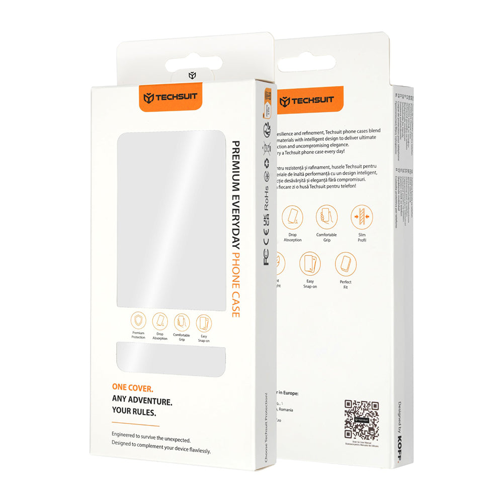 Custodia per Xiaomi Redmi 17C 5G, Techsuit, Diary Book, Nera