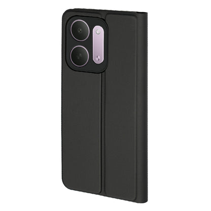 Custodia per Xiaomi Redmi 17C 5G, Techsuit, Magskin Book, Nera