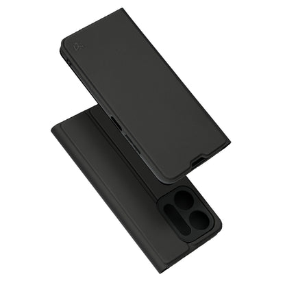 Custodia per Xiaomi Redmi 17C 5G, Techsuit, Magskin Book, Nera