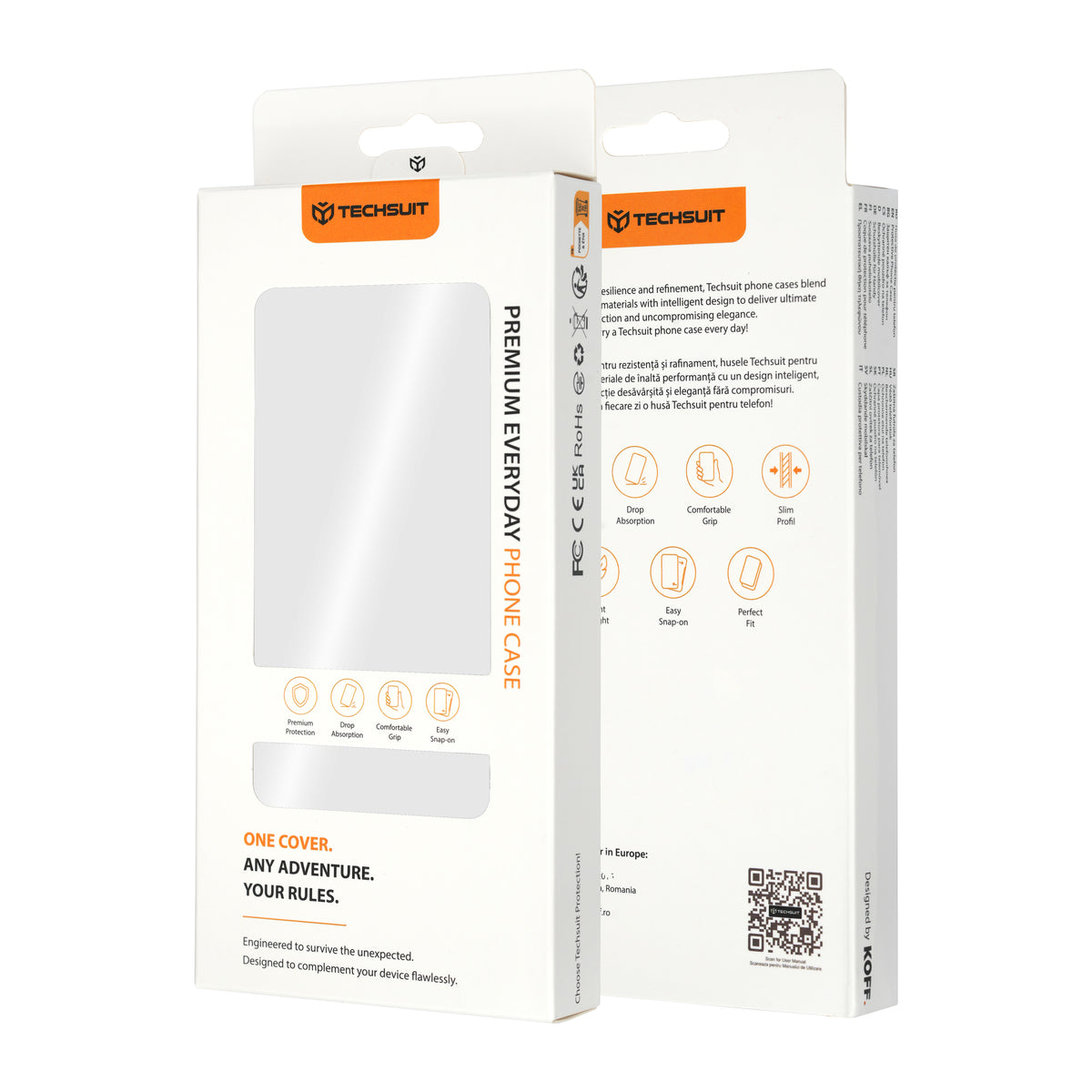Custodia per Xiaomi Redmi 17C 5G, Techsuit, Magskin Book, Nera