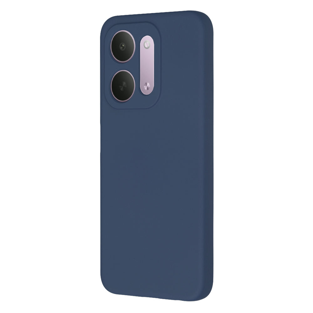 Custodia per Xiaomi Redmi 17C 5G, Techsuit, SoftFlex, blu navy