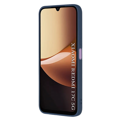 Custodia per Xiaomi Redmi 17C 5G, Techsuit, SoftFlex, blu navy