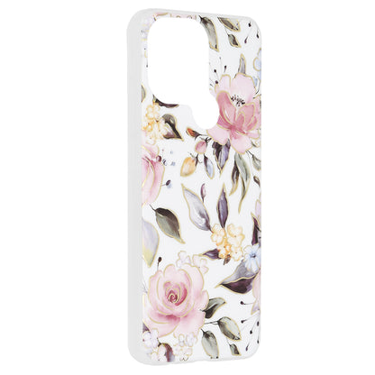 Custodia per Xiaomi Redmi A2+ / A1+, Techsuit, Marble, Bianca