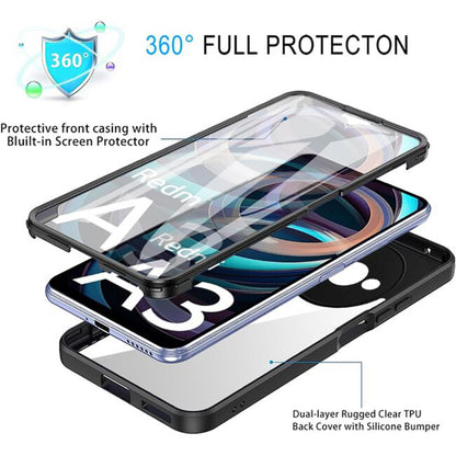Custodia per Xiaomi Redmi A3x / A3, Techsuit, ColorVerse 360, Rosa
