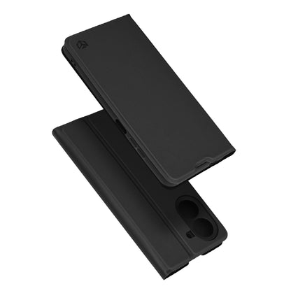 Custodia per Xiaomi Redmi A5 4G (Standard), Techsuit, Magskin Book, Nera