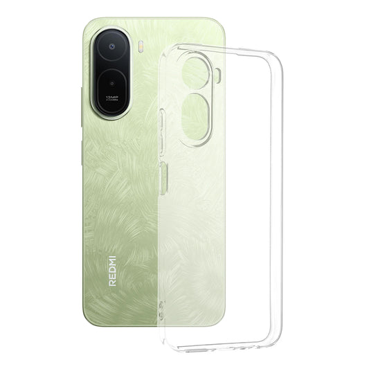 Custodia per Xiaomi Redmi A7 Pro 4G, Techsuit, Chiara, Trasparente