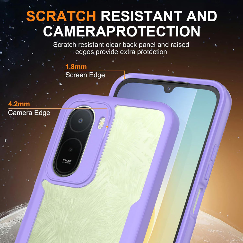 Custodia per Xiaomi Redmi A7 Pro 4G, Techsuit, ColorVerse 360, Viola