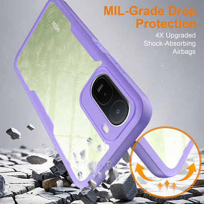 Custodia per Xiaomi Redmi A7 Pro 4G, Techsuit, ColorVerse 360, Viola