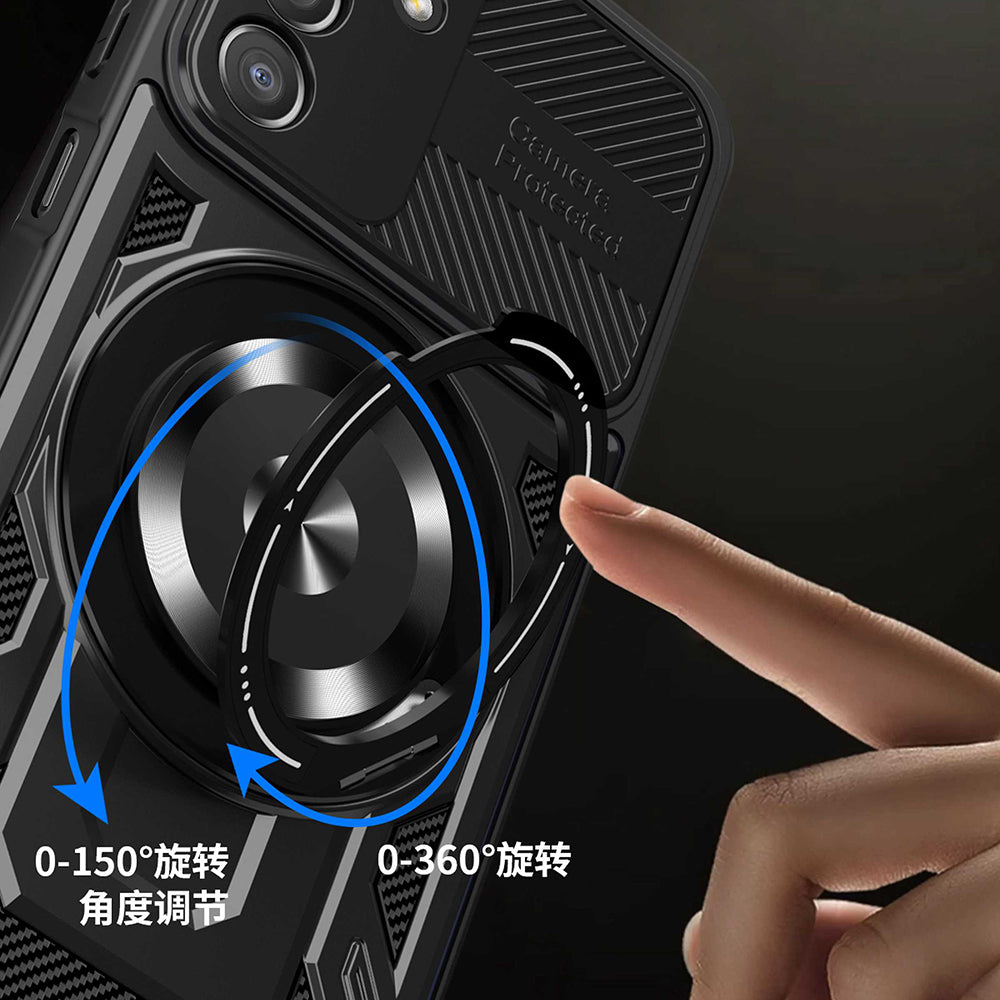 Custodia per Xiaomi Redmi A7 Pro 4G, Techsuit, RuggedCam, Viola