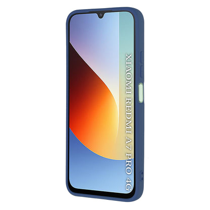 Custodia per Xiaomi Redmi A7 Pro 4G, Techsuit, SoftFlex, Blu scuro