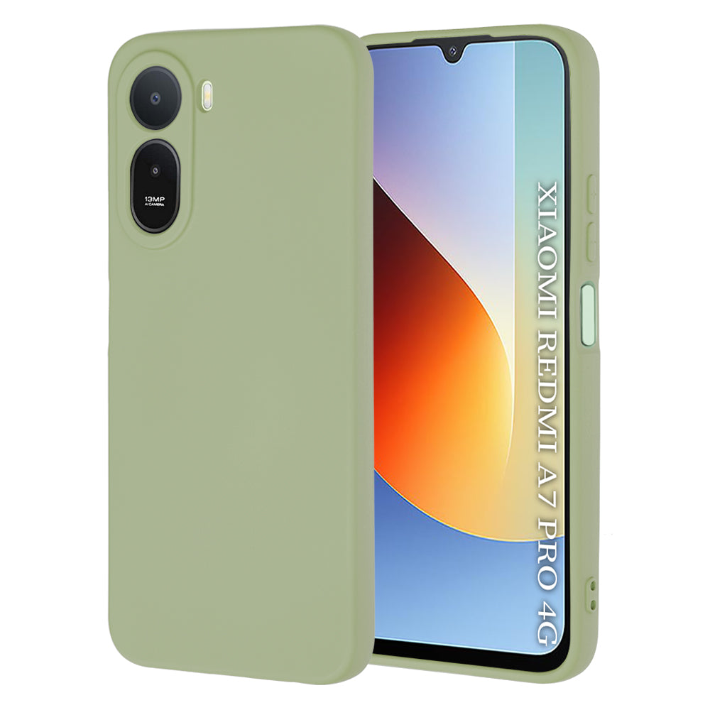 Custodia per Xiaomi Redmi A7 Pro 4G, Techsuit, SoftFlex, Matcha