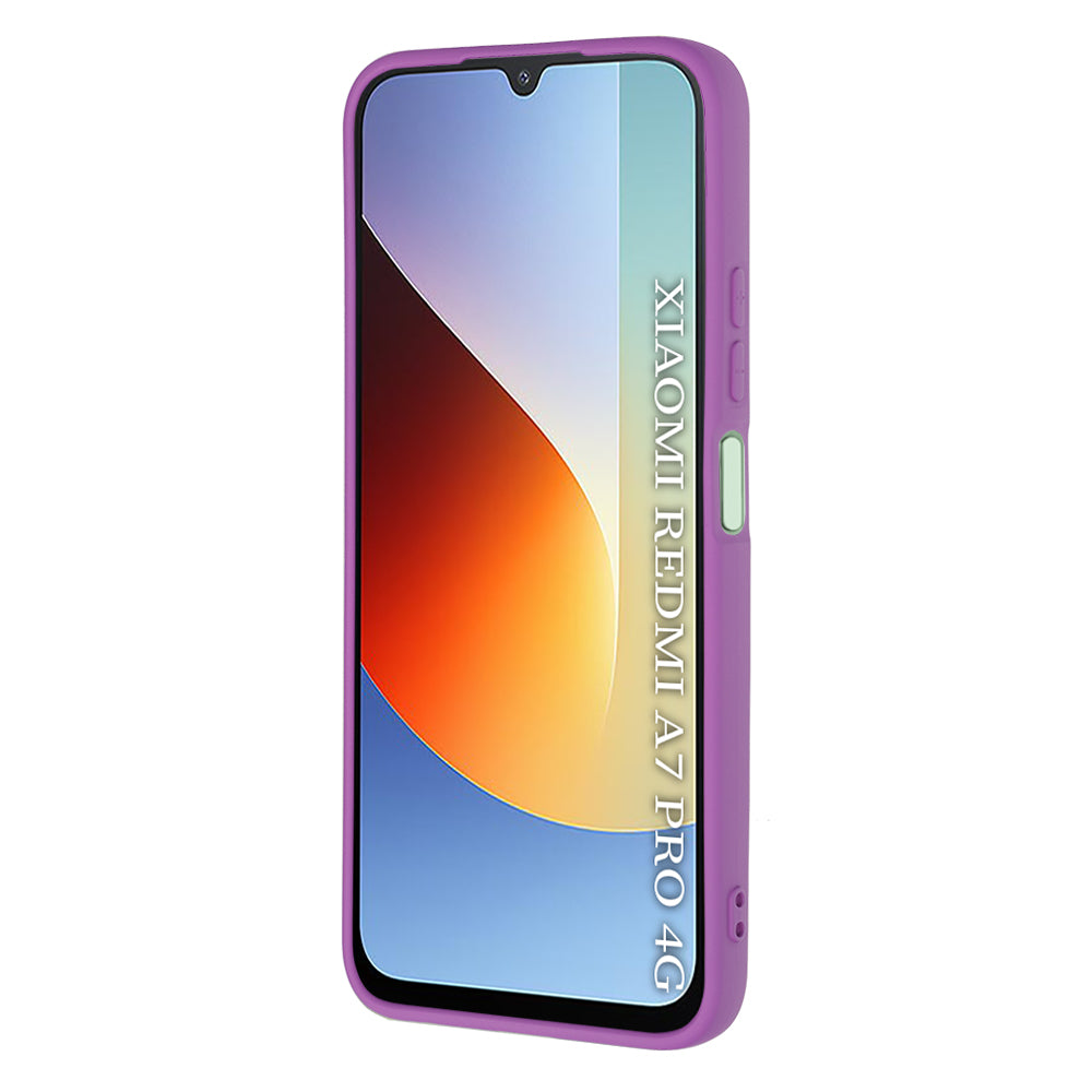 Custodia per Xiaomi Redmi A7 Pro 4G, Techsuit, SoftFlex, Viola
