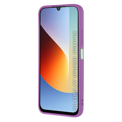Custodia per Xiaomi Redmi A7 Pro 4G, Techsuit, SoftFlex, Viola