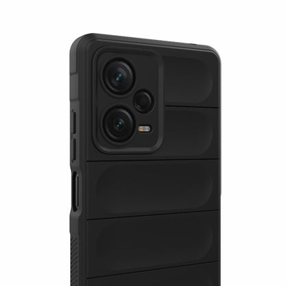 Custodia per Xiaomi Redmi Note 12 Pro 5G, Techsuit, Magic Shield, Nera